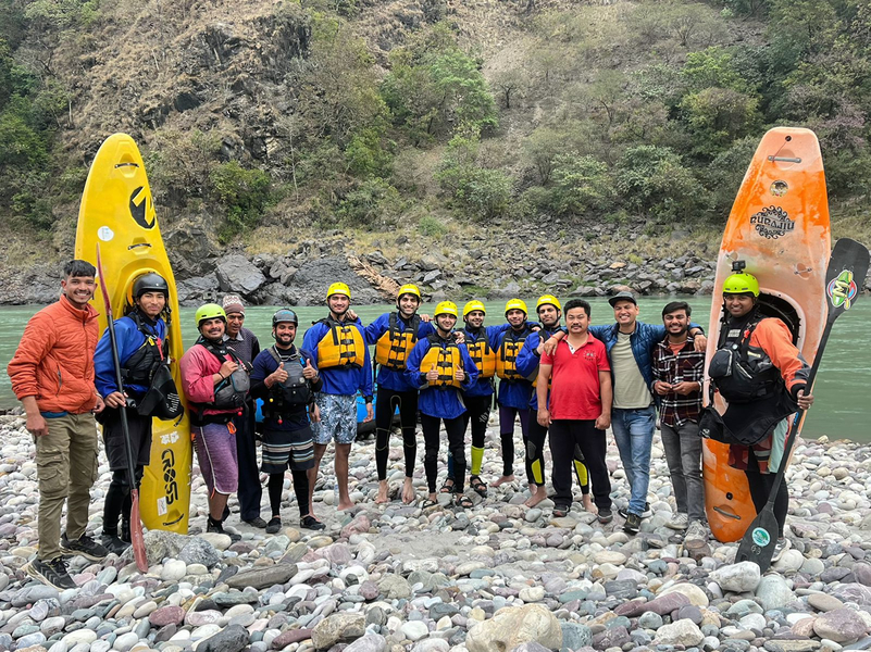 Cover photo of Hillansh - River rafting in Rishikesh